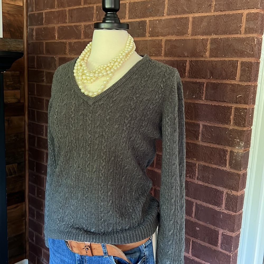 Bass Charcoal Grey Sweater